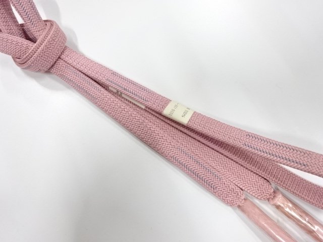 未使用品　正絹　手組帯締め